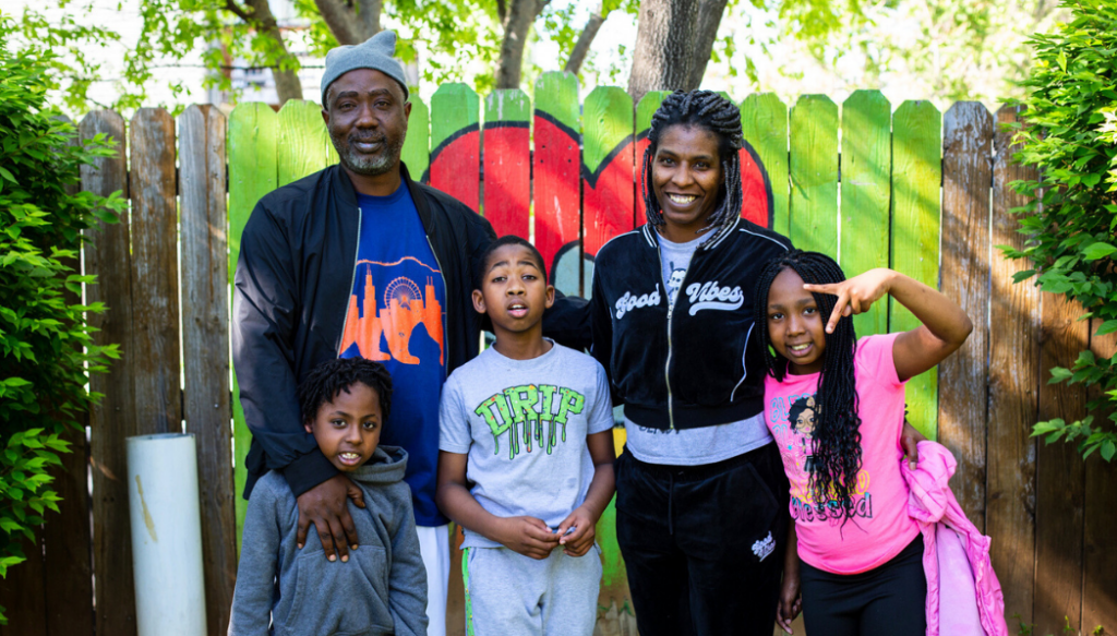 Family served by VOA.