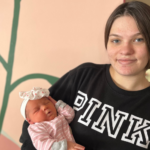 New Freedom House mom with baby