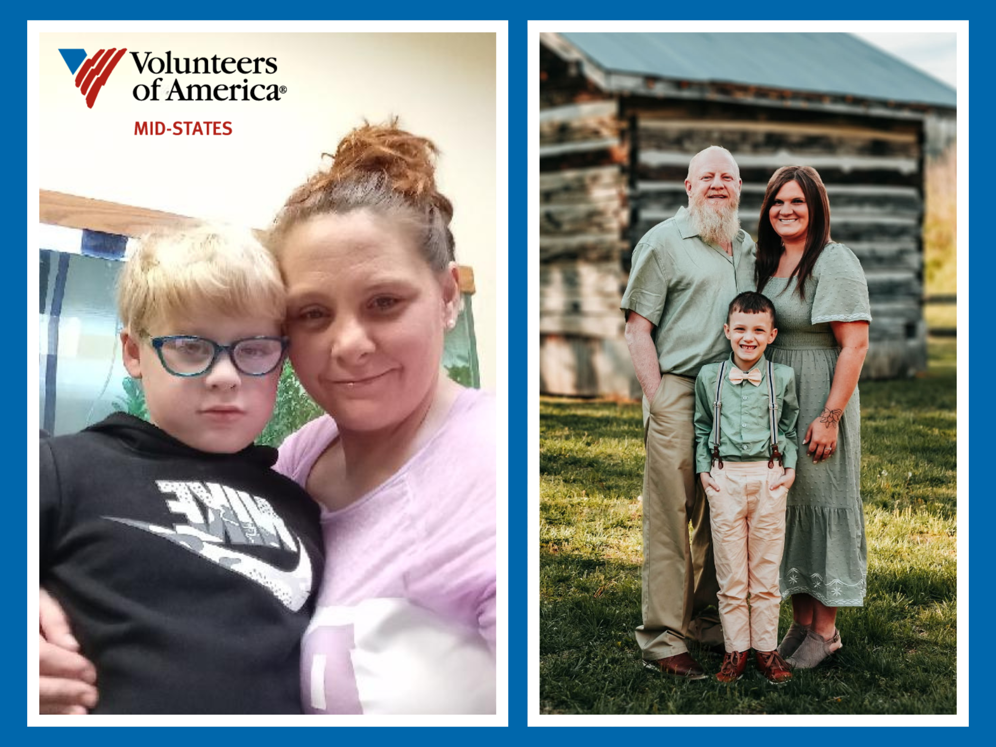 Family Recovery Court graduates, Rubi Lee and Destinie. 